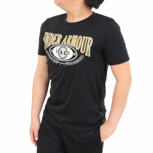 アンダーアーマー(UNDER ARMOUR)半袖Tシャツ ジュニア TECH COLLEGIATE B1378274 001(…