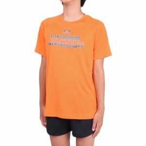 アンダーアーマー(UNDER ARMOUR)ジュニア テック スプリット ワードマーク ショートスリーブTシャツ 138301…