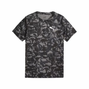 プーマ(PUMA)ボーイズ ラントレイン 半袖Tシャツ 681345 01 BLK(Jr)