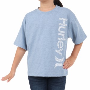 ハーレー(HURLEY)ボーイズ トライバル ロゴ 半袖Tシャツ BUT2431011-DBLE(Jr)