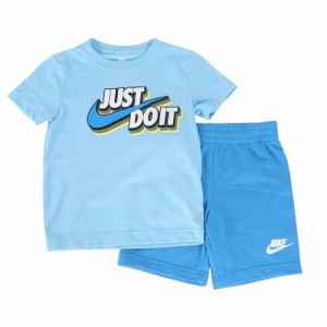 ナイキ(NIKE)ボーイズ NSW SOA フリースショーツ Tシャツ 上下セット 86L853-B68(Jr)