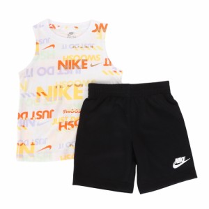 ナイキ(NIKE)ジュニア NKB B NSW PE AOP タンクトップ ショートパンツ 上下セット 86M044-023(…