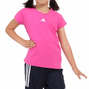 【ポイント10％！ 6/23 21:00〜22:59限定】アディダス(adidas)ジュニア トレーニング AEROREADY スリーストライプス Tシャツ ECJ16-IC035