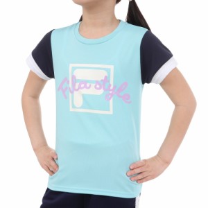 フィラ(FILA)ガールズ 半袖Tシャツ 114-701 MNT(Jr)