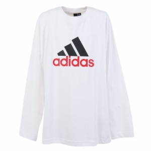 アディダス(adidas)キッズ Tシャツ 長袖 BVF65-IA9303 ロンT(Jr)