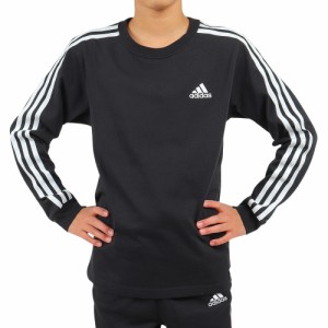 アディダス(adidas)Tシャツ ｔシャツ 長袖  カットソー エッセンシャルズ プラス スリーストライプス KWF31-J…