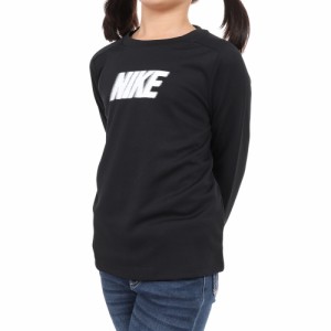 ナイキ(NIKE)長袖Tシャツ キッズ ユース ドライフィット マルチプラス  FD3925-010(Jr)