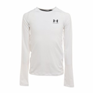 アンダーアーマー(UNDER ARMOUR)ヒートギア(夏向け) ジュニア ロングスリーブ シャツ 1361731 100(J…