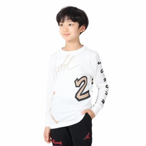 ジョーダン(JORDAN)ジュニア オールオーバー レトロ 長袖Tシャツ 95C614-782(Jr)