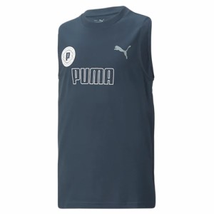 【ポイント10％！ 5/23 21:00〜22:59限定】プーマ(PUMA)タンクトップ キッズ ボーイズ ACTIVE SPORTS 675818 16 BGRY(Jr)