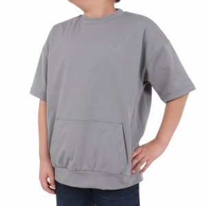 ニューバランス(new balance)吸水速乾 スウェット風ショートスリーブTシャツ ABT45052YST(Jr)