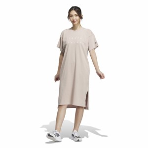 アディダス(adidas)ワンピース レディース ルーズフィット シングルジャージー BWE92-IA5252(Lady’s)