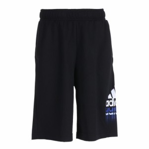 アディダス(adidas)ハーフパンツ キッズ ニットライトロゴショーツ BVF64-IA9316(Jr)