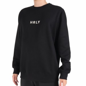 ハーレー(HURLEY)オーバーサイズ エンブロイダリークルースウェット MFL2312014-BLK(Men’s)