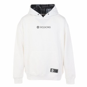 セッションズ(SESSIONS)パーカー メンズ ペイズリー ボックス フーディー 237196 WHT(Men’s)