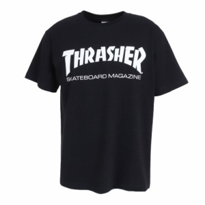 【ポイント10％！ 5/23 21:00〜22:59限定】スラッシャー(THRASHER)Tシャツ メンズ 半袖 MAGロゴ Tシャツ TH8101BLK オンライン価格(Men’