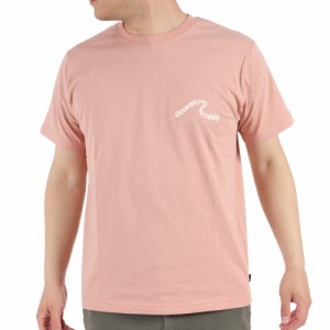 クイックシルバー(Quiksilver)半袖Tシャツ メンズ RIPPING LOGO  23SPQST231009PNK(M…