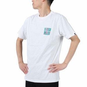 【ポイント10％！ 5/23 21:00〜22:59限定】ビラボン(BILLABONG)半袖Tシャツ メンズ BACK SQUARE  BD011202 WHM(Men’s)