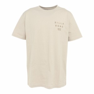 【ポイント10％！ 5/23 21:00〜22:59限定】ビラボン(BILLABONG)半袖 Tシャツ メンズ CLEAN LOGO BD011204 BEG(Men’s)