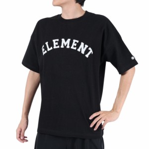 エレメント(ELEMENT)半袖 Tシャツ メンズ COLLEGE BD021237 FBK(Men’s)