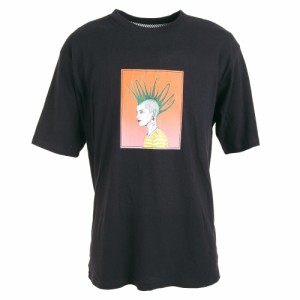 ボルコム(Volcom)半袖Tシャツ メンズ  アーティスト ジャスティンヘイガー  23SP AF012302 BLK(Me…