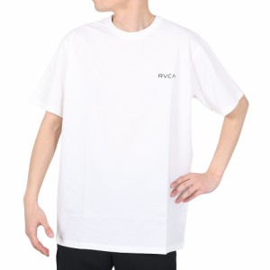 ルーカ(RVCA)半袖Tシャツ メンズ バランス インスティテュート ラッシュガード BD041264 WHT(Men’s)