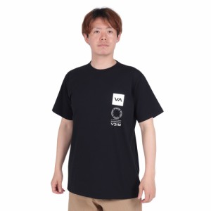 ルーカ(RVCA)VA VENT SURF 半袖ラッシュガード BE041804 BLK(Men’s)