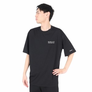 ハーレー(HURLEY)ラッシュガード ファントム オーバーサイズド スウェル半袖Tシャツ MUT2411007-BLK(Me…