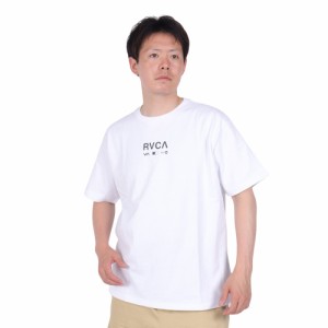 ルーカ(RVCA)TEXTBOOK MID 半袖 Tシャツ BE04A241 WHT(Men’s)