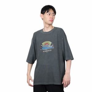 クイックシルバー(Quiksilver)五分袖Tシャツ BLAZING SUN ST 24SUQST242004CHC(Men…