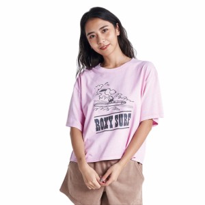 ロキシー(ROXY)VINTAGE PEANUTS PEANUTS CROPPED Tシャツ 22SURST222005PNK…