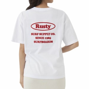 ラスティ(RUSTY)半袖Tシャツ レディース 吸汗速乾 UVカット 923502WHT(Lady’s)