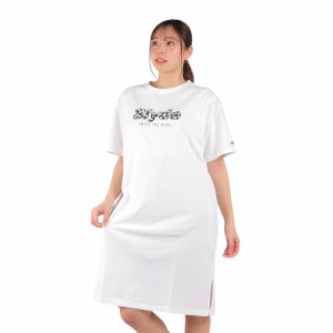 スライド(SLYDE)半袖Tシャツ レディース ワンピース BACK LOGO SL2023SSL-APP001WHT(Lad…