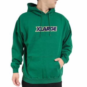 エクストララージ(XLARGE)TWO TONE STANDARD ロゴ プルオーバーフードスウェット 10122301200…