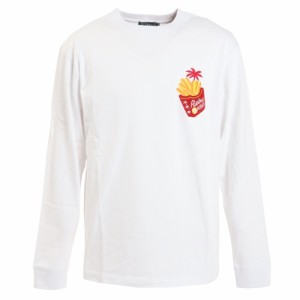 フララニ(Hula Lani)刺繍長袖Tシャツ ポテト 224HU1LT052 WHT(Men’s)