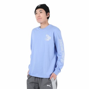 プーマ(PUMA)長袖Tシャツ 674801 27 BLU(Men’s)