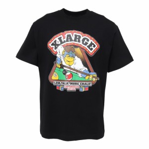 【ポイント10％！ 6/23 21:00〜22:59限定】エクストララージ(XLARGE)半袖Tシャツ メンズ XL POOL CLUB 101232011027-BLACK(Men’…