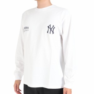 ニューエラ(NEW ERA)長袖Tシャツ メンズ  MLB Apparel ニューヨーク・ヤンキース WHI 13755419…