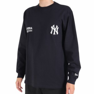 ニューエラ(NEW ERA)長袖Tシャツ メンズ MLB Apparel ニューヨーク・ヤンキース NVY 13755420(…