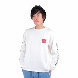 マンハッタンポーテージ(ManhattanPortage)長袖プリントTシャツ MP-M371 WHT(Men’s)