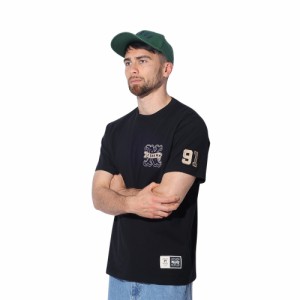 エクストララージ(XLARGE)ベースボール ショートスリーブ Tシャツ 101241011016-BLACK(Men’s)