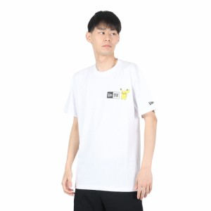 【ポイント10％！ 6/3 21:00〜22:59限定】ニューエラ(NEW ERA)半袖 コットン Tシャツ ポケモン ピカチュウ イーブイフレンズ レギュラー