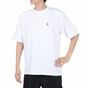 ベンデイビス(BEN DAVIS)Tシャツ 半袖 ブリーチ加工 ピスネーム ビッグTシャツ ワンポイント シンプル 白 ホワイ…