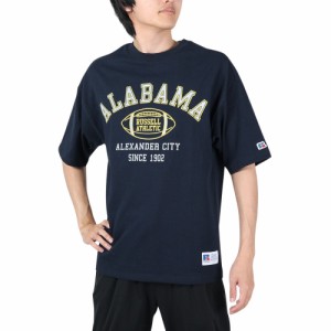 ラッセル(RUSSELL)16/-OE カレッジアメフト Tシャツ RBM24S0007 NVY(Men’s)