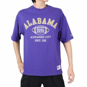 ラッセル(RUSSELL)16/-OE カレッジアメフト Tシャツ RBM24S0007 PUL(Men’s)