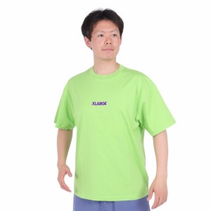 エクストララージ(XLARGE)スタンダード ロゴ ショートスリーブ Tシャツ 101242011006-GREEN(Men’…