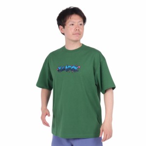 エクストララージ(XLARGE)AEROSOL GAFFITI ショートスリーブ Tシャツ 101242011032-GREE…