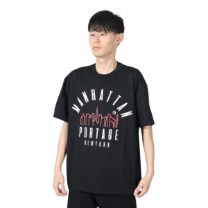 マンハッタンポーテージ(ManhattanPortage)半袖プリントTシャツ スポルティング 24SS-MP-M574 BL…