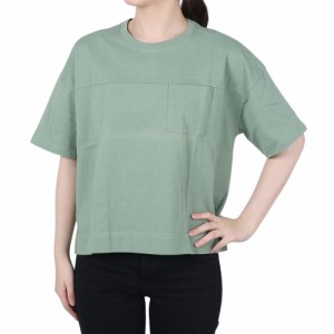 エルケクス(ELKEX)ORGANIC POCKET 半袖Tシャツ EKL2S14152 GRN(Lady’s)