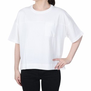 エルケクス(ELKEX)ORGANIC POCKET 半袖Tシャツ EKL2S14152 WHT(Lady’s)